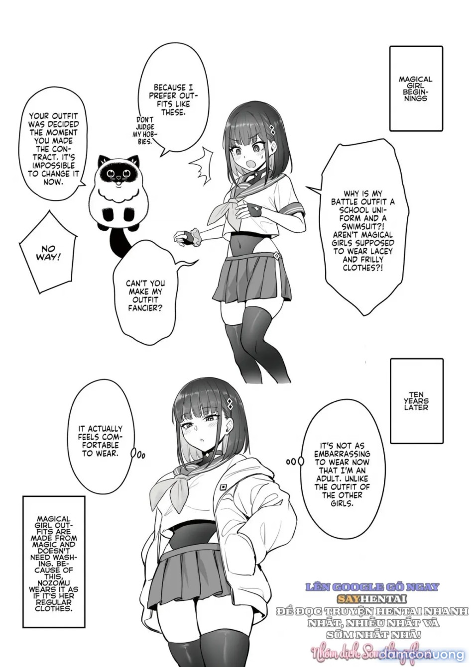 Câu chuyện công việc của cựu cô gái phép thuật [Moto Mahou Shoujo no Shigoto Banashi Ao] 