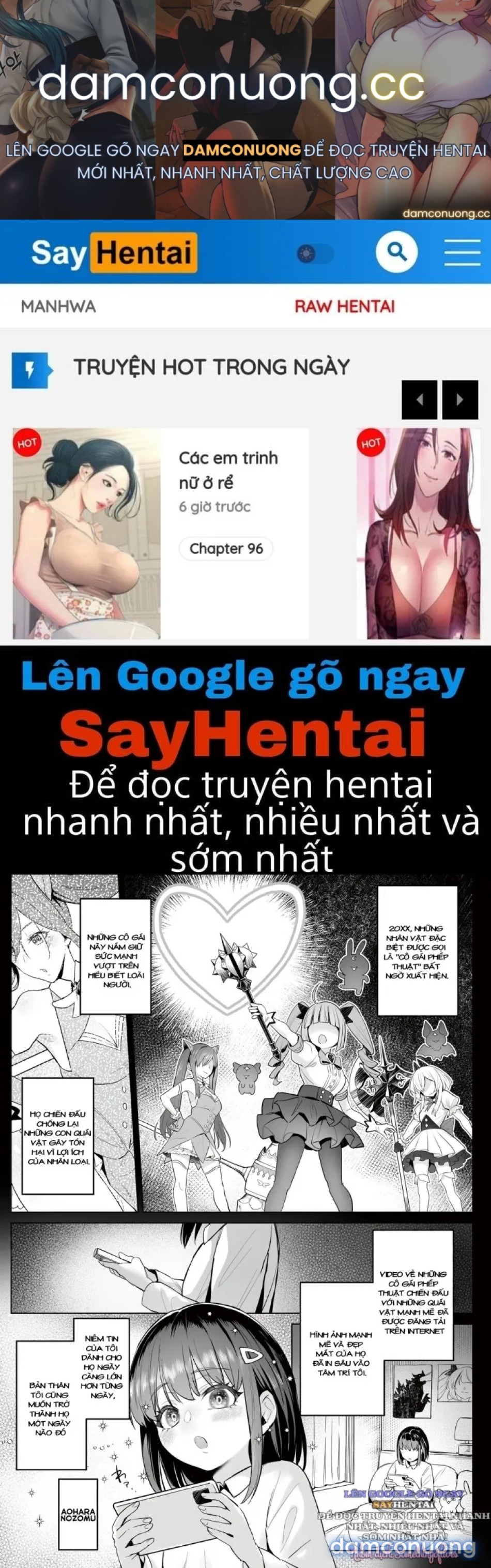 Câu chuyện công việc của cựu cô gái phép thuật [Moto Mahou Shoujo no Shigoto Banashi Ao] 