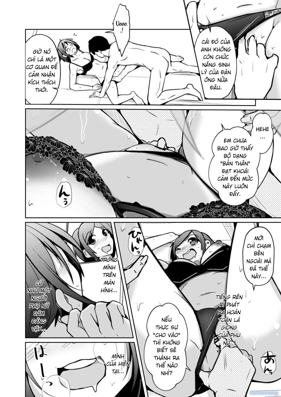 Chitsunaishasei suru tabi ni tagai no yōso ga irekawatte iku hanashi 