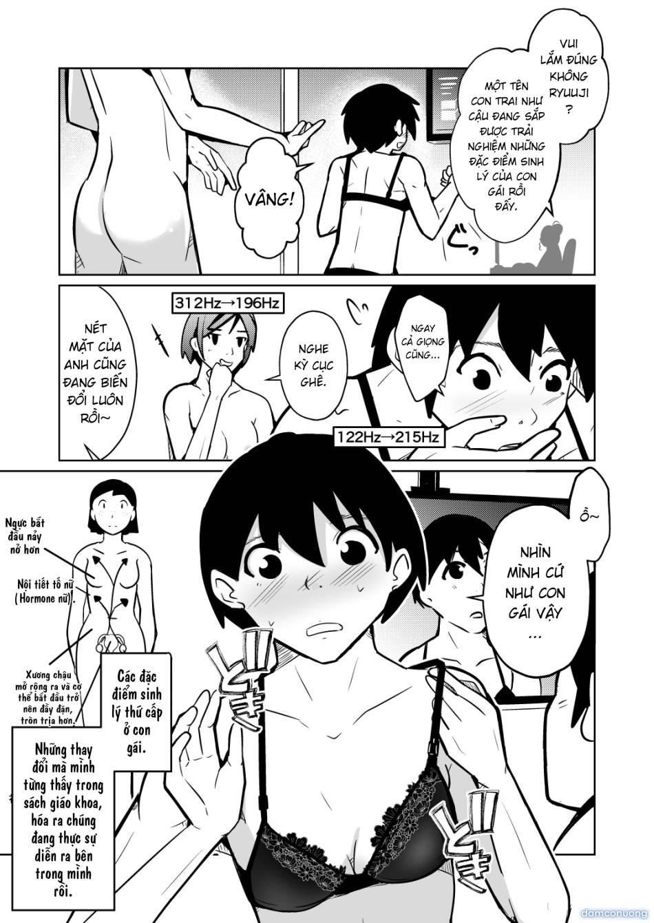 Chitsunaishasei suru tabi ni tagai no yōso ga irekawatte iku hanashi 