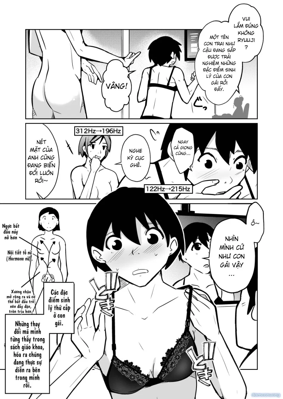 Chitsunaishasei suru tabi ni tagai no yōso ga irekawatte iku hanashi 
