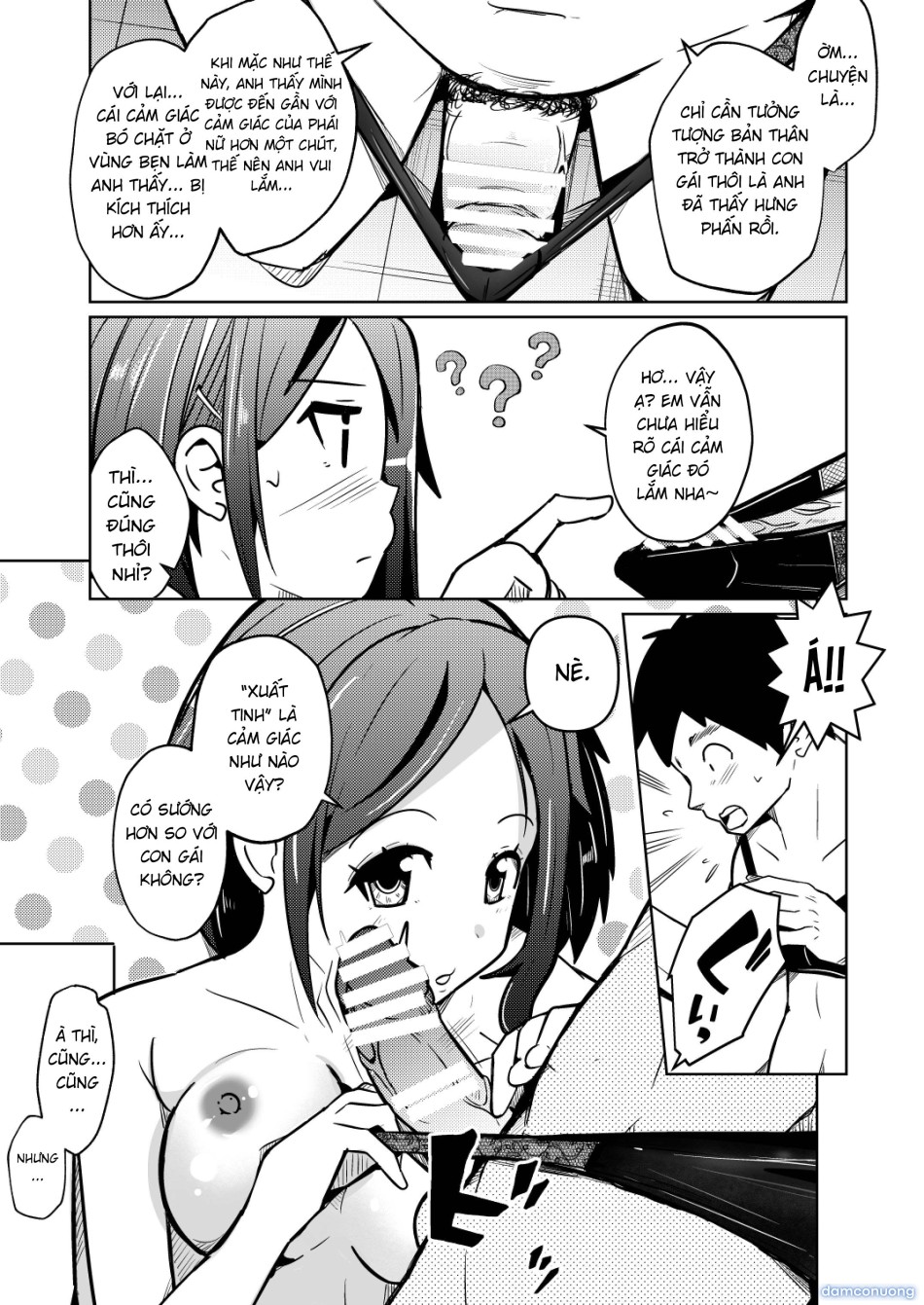 Chitsunaishasei suru tabi ni tagai no yōso ga irekawatte iku hanashi 