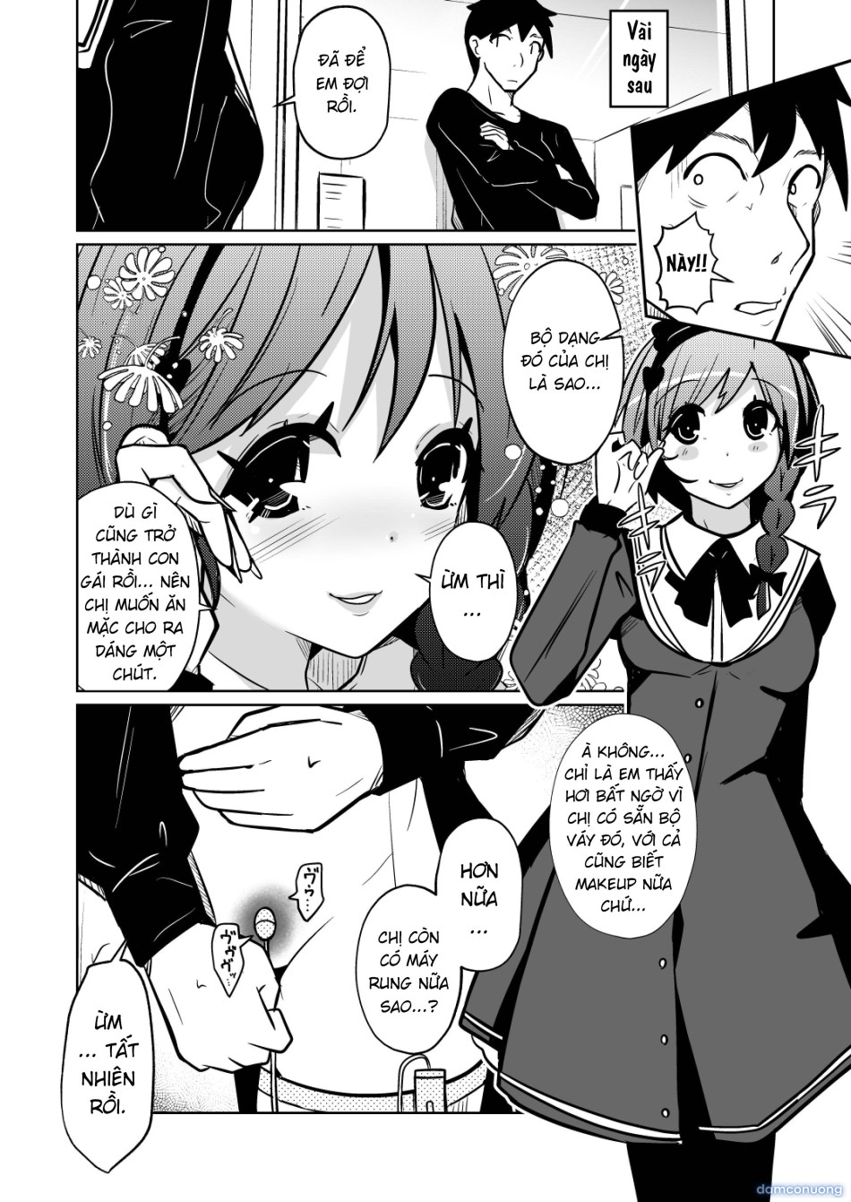 Chitsunaishasei suru tabi ni tagai no yōso ga irekawatte iku hanashi 