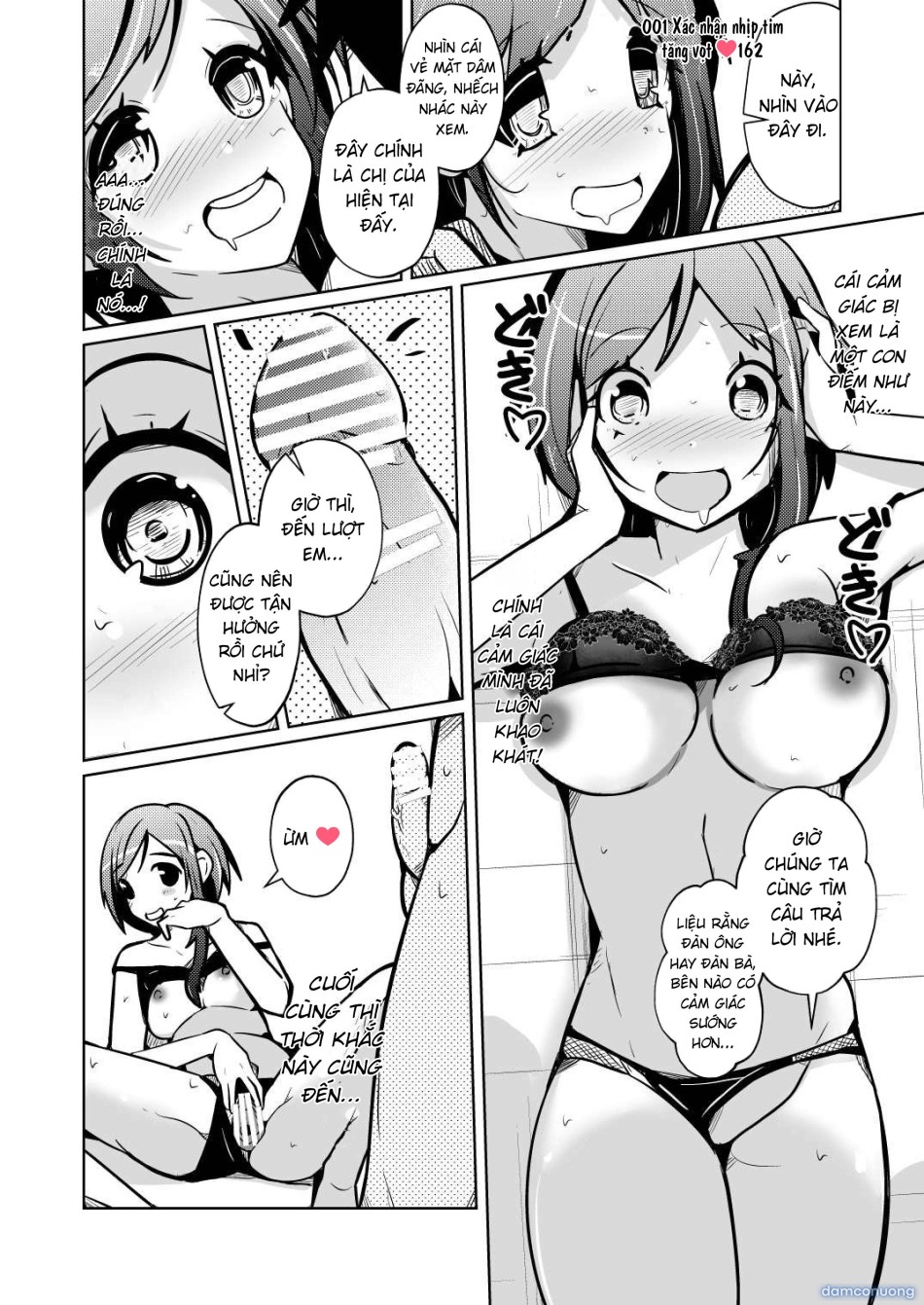 Chitsunaishasei suru tabi ni tagai no yōso ga irekawatte iku hanashi 