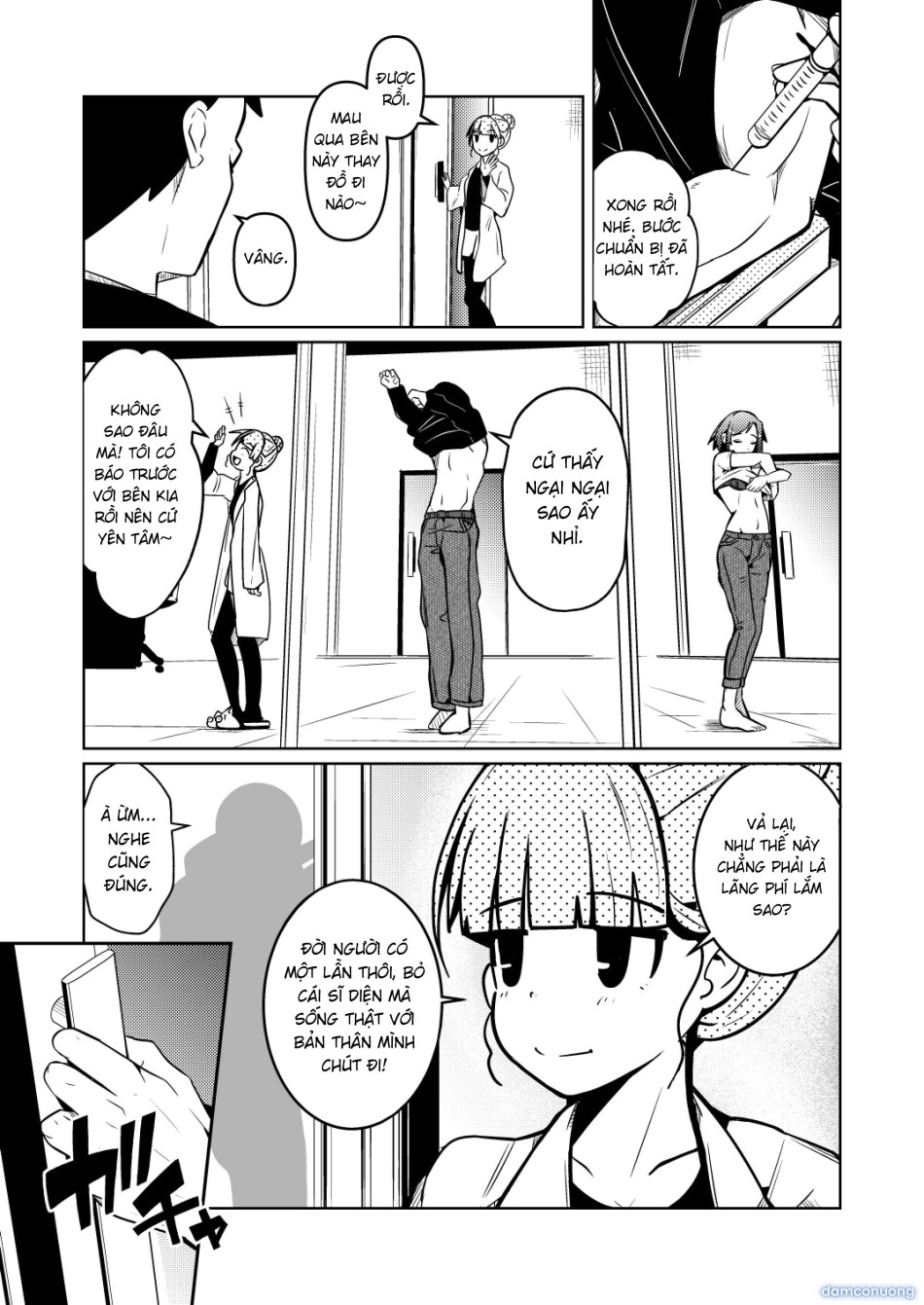 Chitsunaishasei suru tabi ni tagai no yōso ga irekawatte iku hanashi 