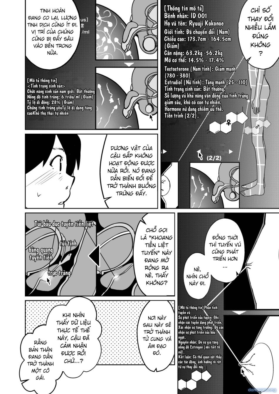 Chitsunaishasei suru tabi ni tagai no yōso ga irekawatte iku hanashi 