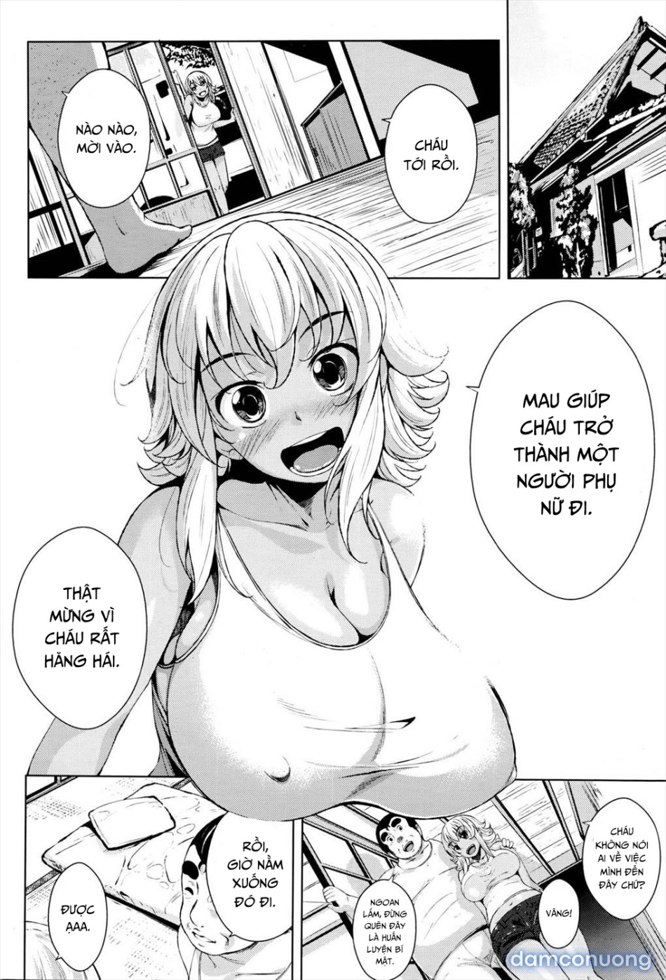 Hiyake Musume to Massage Oji-san 