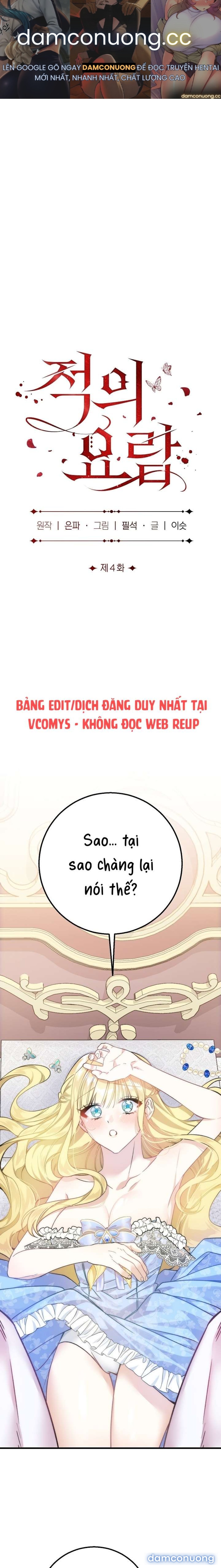 [ 18+ KHÔNG CHE ] Cái nôi của kẻ thù 