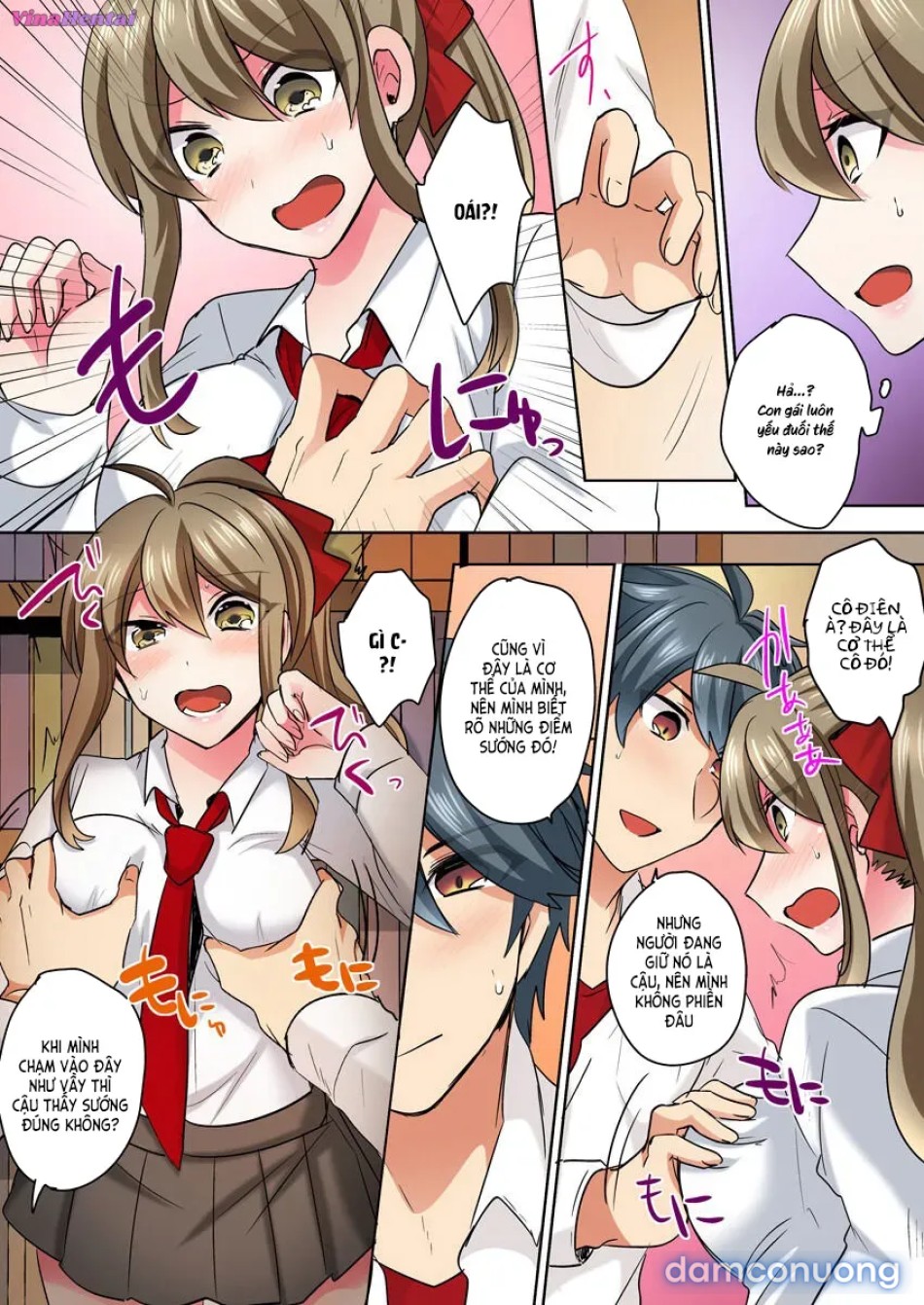 Đắm say không ngừng cùng cô nàng ngổ ngáo [Gender Swapped Delinquent Boy Teased And Fucked Until Soaking Wet, Shogota_Nyotaika Yankee Danshi Ijirare Hamerare Torottoro] 
