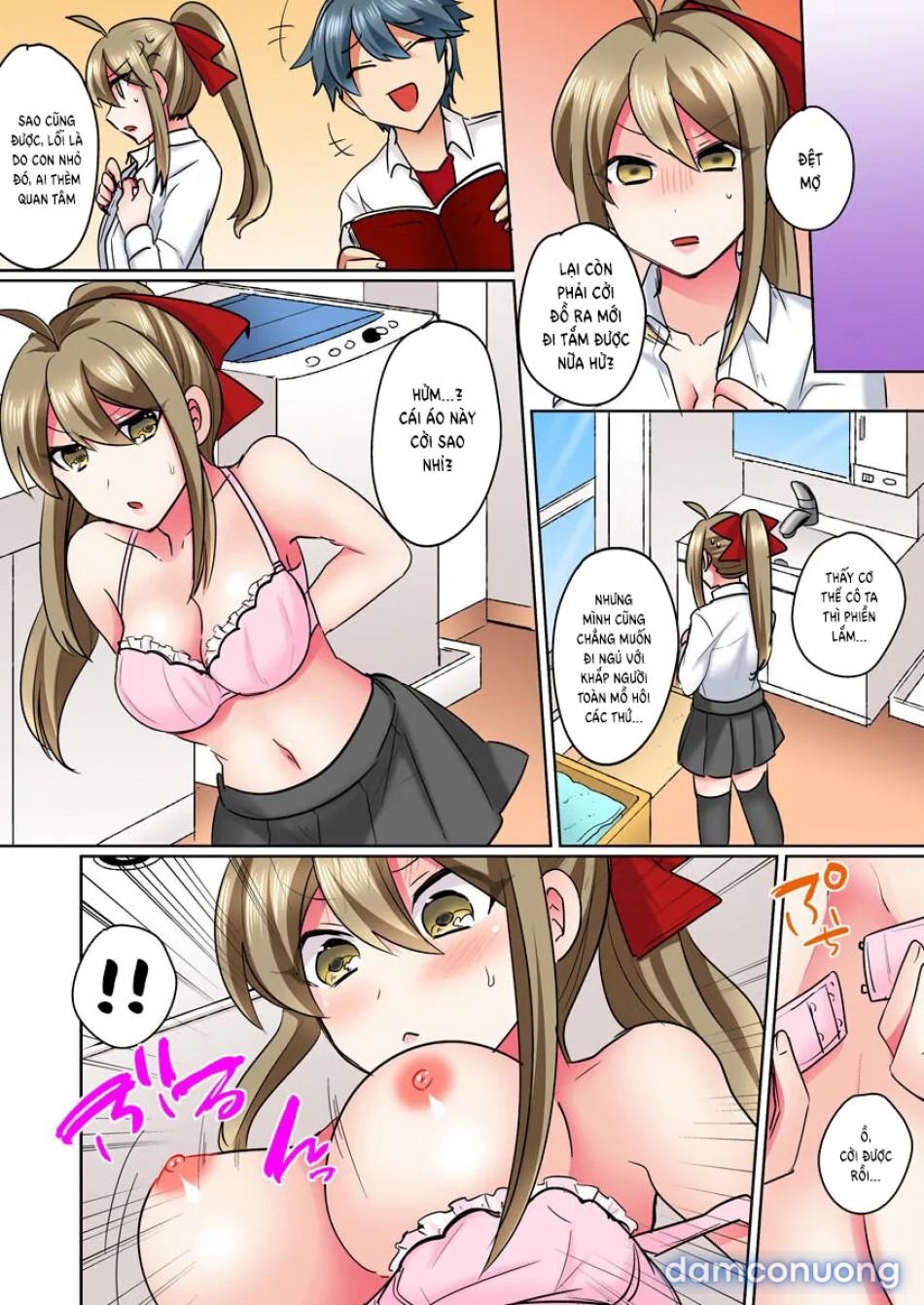 Đắm say không ngừng cùng cô nàng ngổ ngáo [Gender Swapped Delinquent Boy Teased And Fucked Until Soaking Wet, Shogota_Nyotaika Yankee Danshi Ijirare Hamerare Torottoro] 