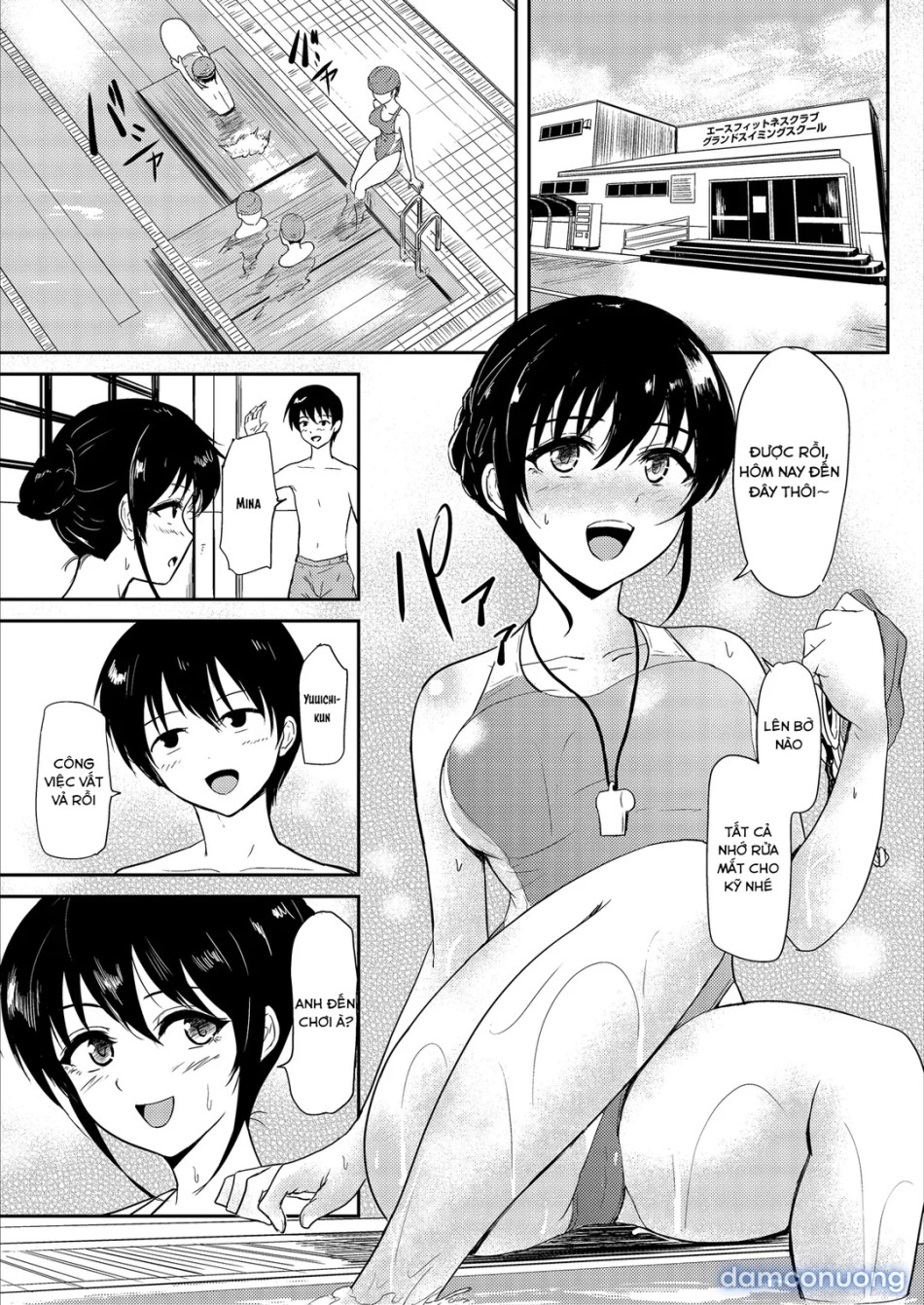 Suiei Instructor no Seiso na Kanojo ga Beit Saki de Netorareru made… 