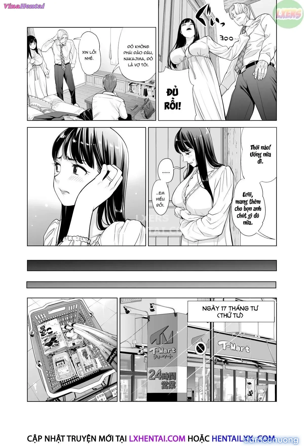 A Housewife Stolen By A Coworker Besides Her Blackout Drunk Husband [Tsukiyo No Midare Zake (Zenpen) Moonlit Intoxication; Tsukiyo No Midare Zake (Kouhen) Moonlit Intoxication] 
