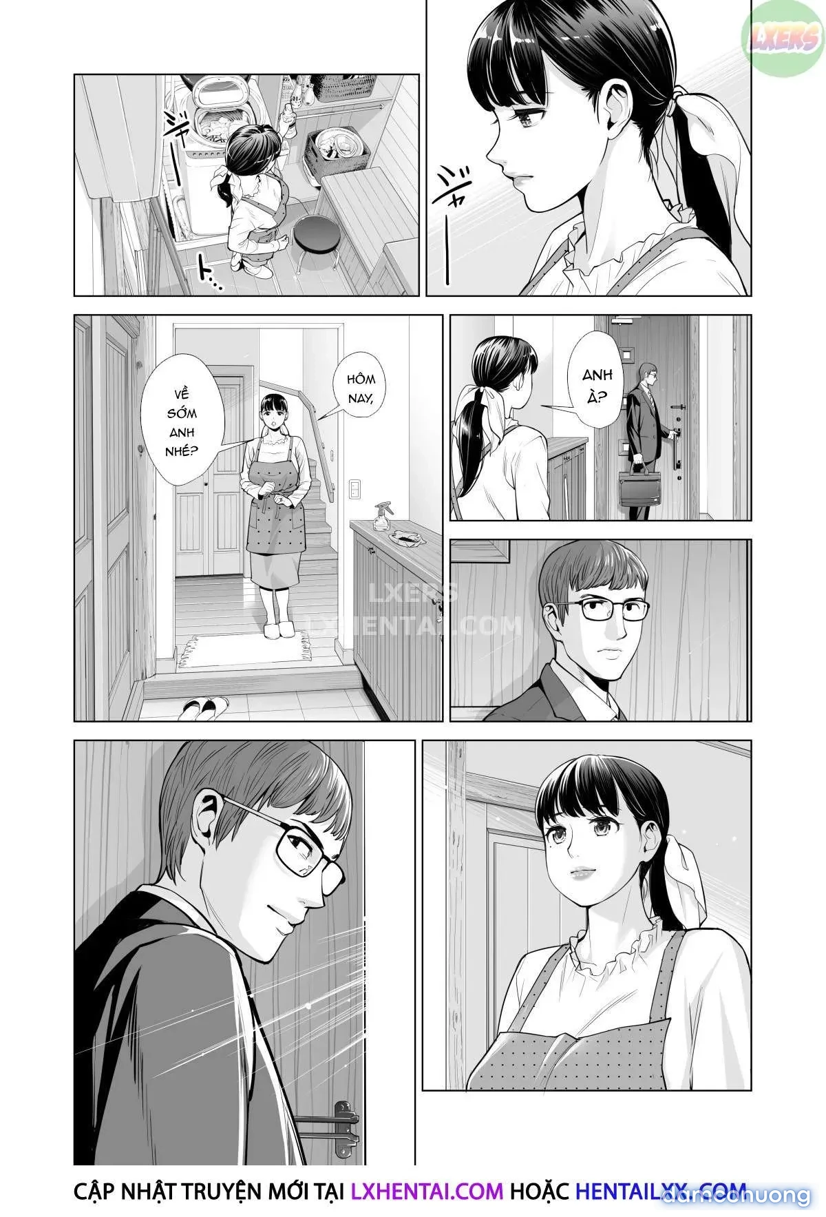 A Housewife Stolen By A Coworker Besides Her Blackout Drunk Husband [Tsukiyo No Midare Zake (Zenpen) Moonlit Intoxication; Tsukiyo No Midare Zake (Kouhen) Moonlit Intoxication] 