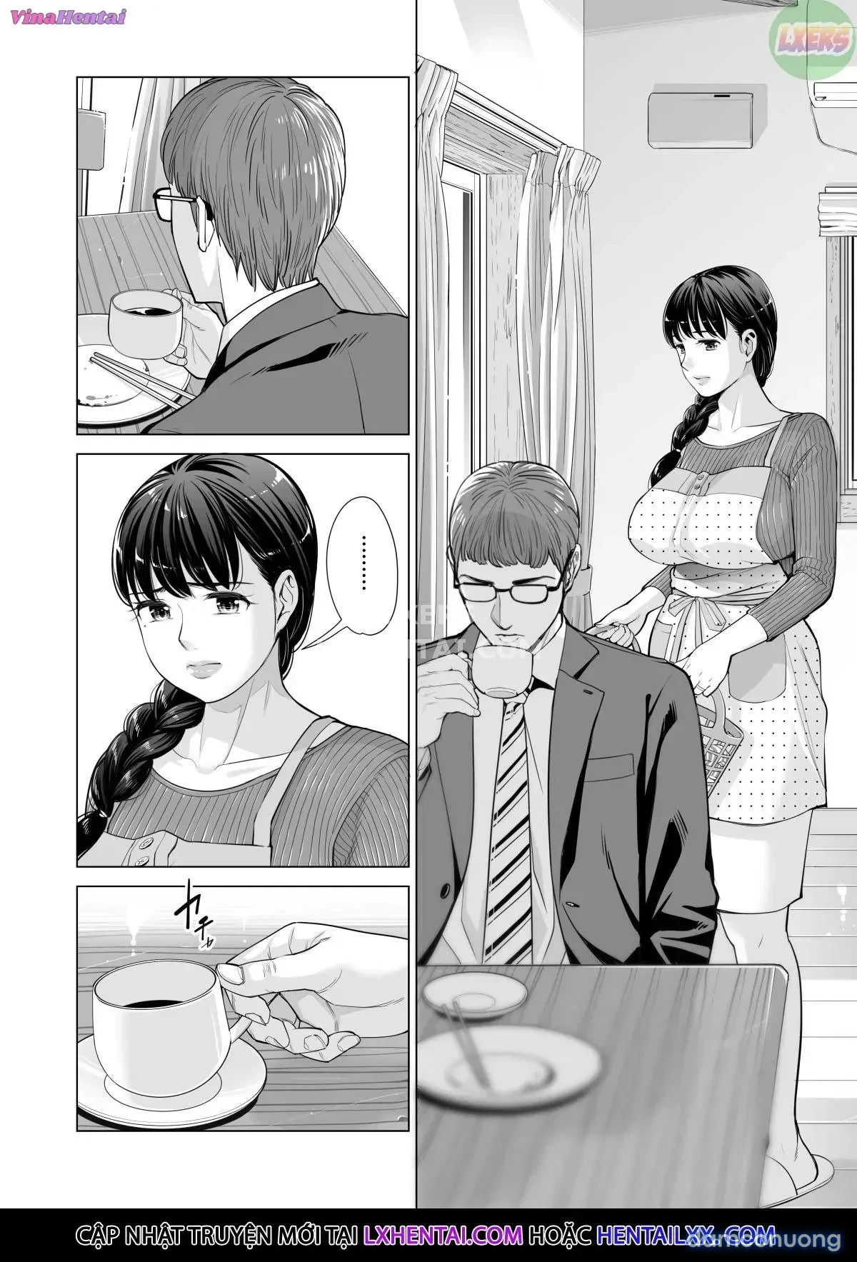 A Housewife Stolen By A Coworker Besides Her Blackout Drunk Husband [Tsukiyo No Midare Zake (Zenpen) Moonlit Intoxication; Tsukiyo No Midare Zake (Kouhen) Moonlit Intoxication] 