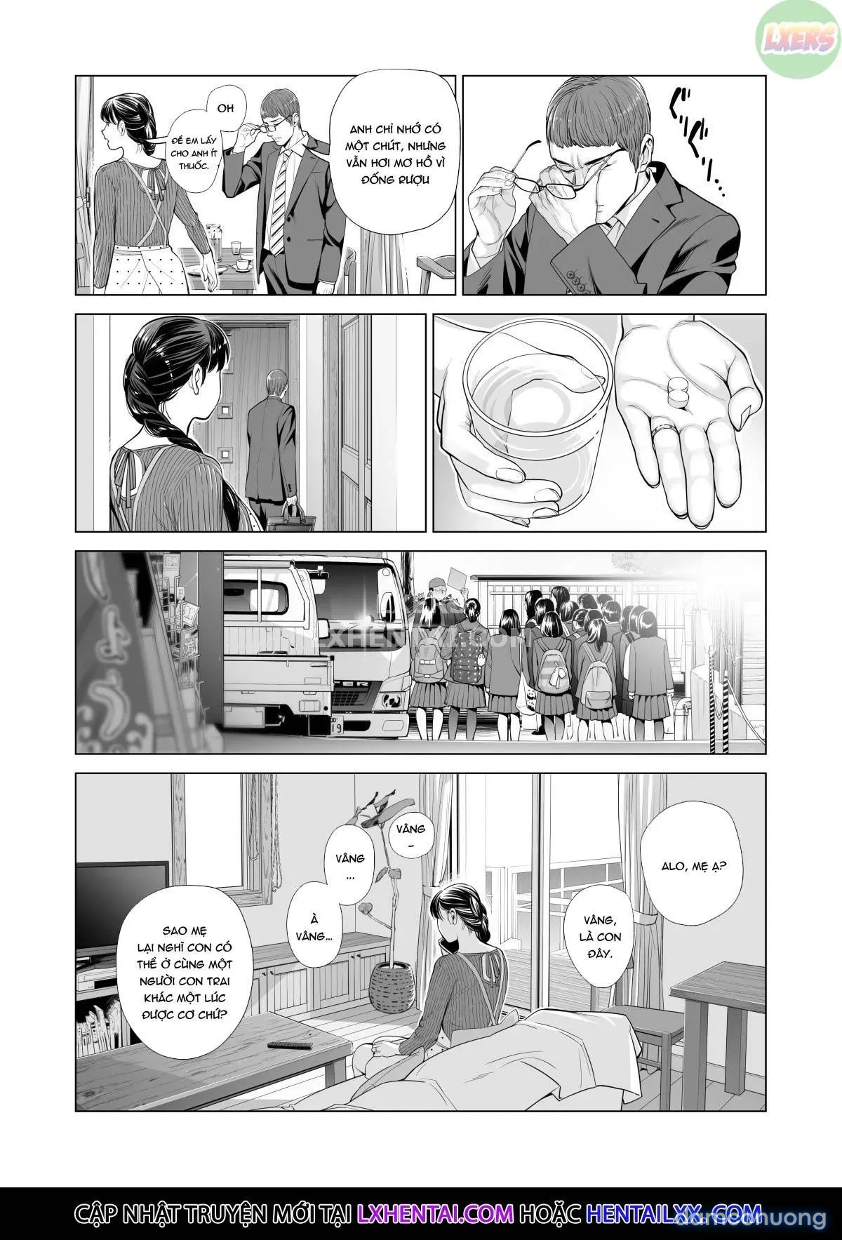 A Housewife Stolen By A Coworker Besides Her Blackout Drunk Husband [Tsukiyo No Midare Zake (Zenpen) Moonlit Intoxication; Tsukiyo No Midare Zake (Kouhen) Moonlit Intoxication] 