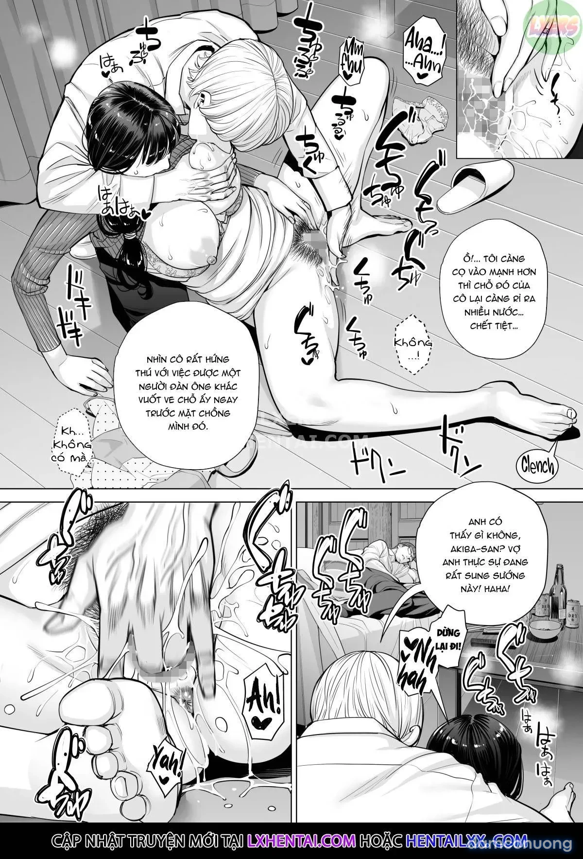 A Housewife Stolen By A Coworker Besides Her Blackout Drunk Husband [Tsukiyo No Midare Zake (Zenpen) Moonlit Intoxication; Tsukiyo No Midare Zake (Kouhen) Moonlit Intoxication] 