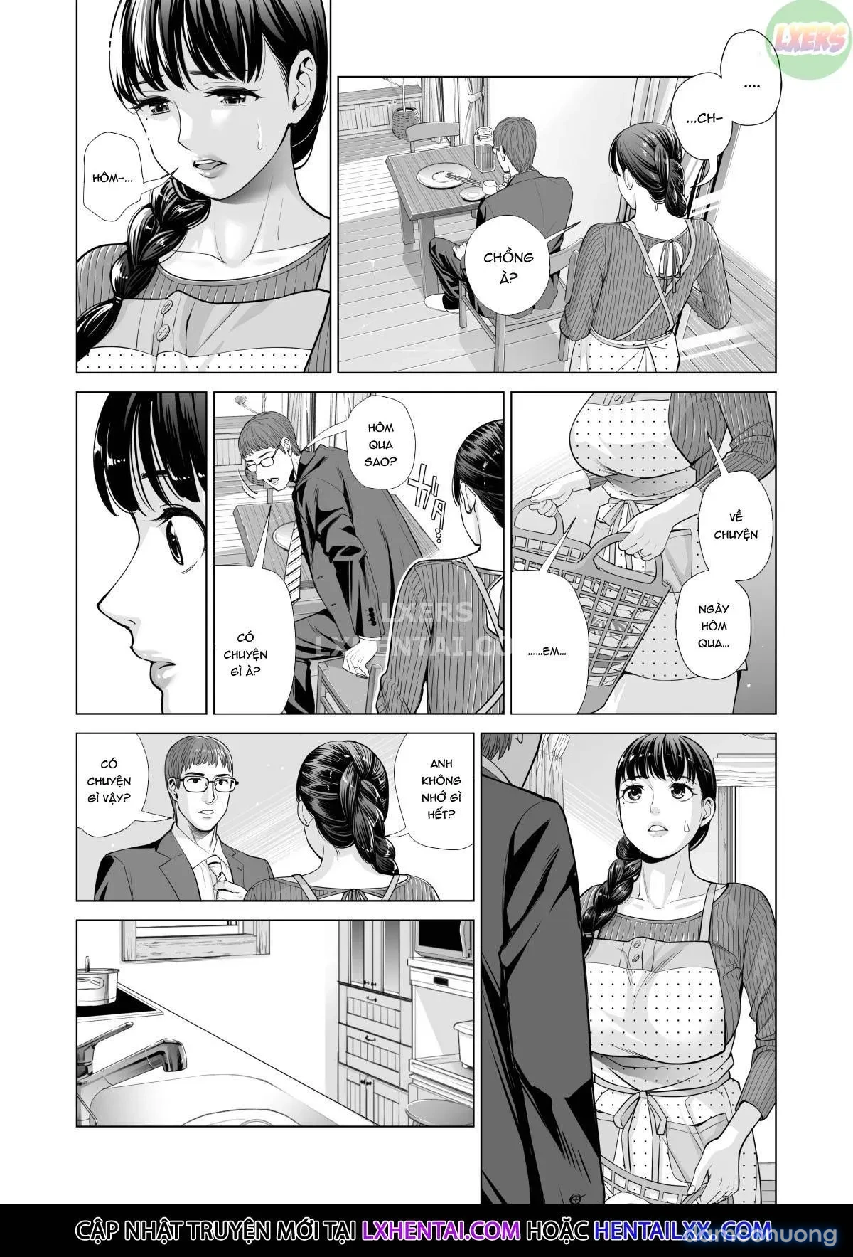 A Housewife Stolen By A Coworker Besides Her Blackout Drunk Husband [Tsukiyo No Midare Zake (Zenpen) Moonlit Intoxication; Tsukiyo No Midare Zake (Kouhen) Moonlit Intoxication] 