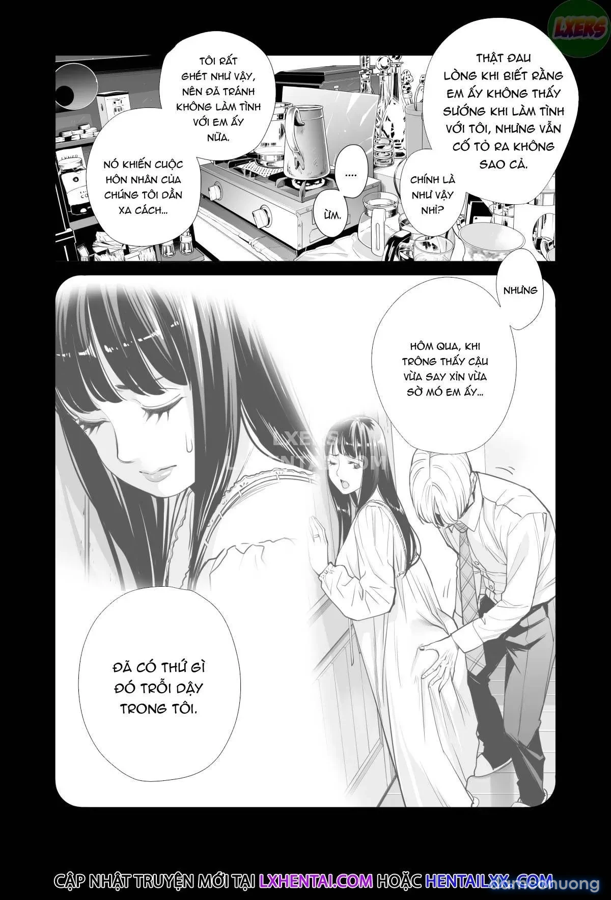 A Housewife Stolen By A Coworker Besides Her Blackout Drunk Husband [Tsukiyo No Midare Zake (Zenpen) Moonlit Intoxication; Tsukiyo No Midare Zake (Kouhen) Moonlit Intoxication] 