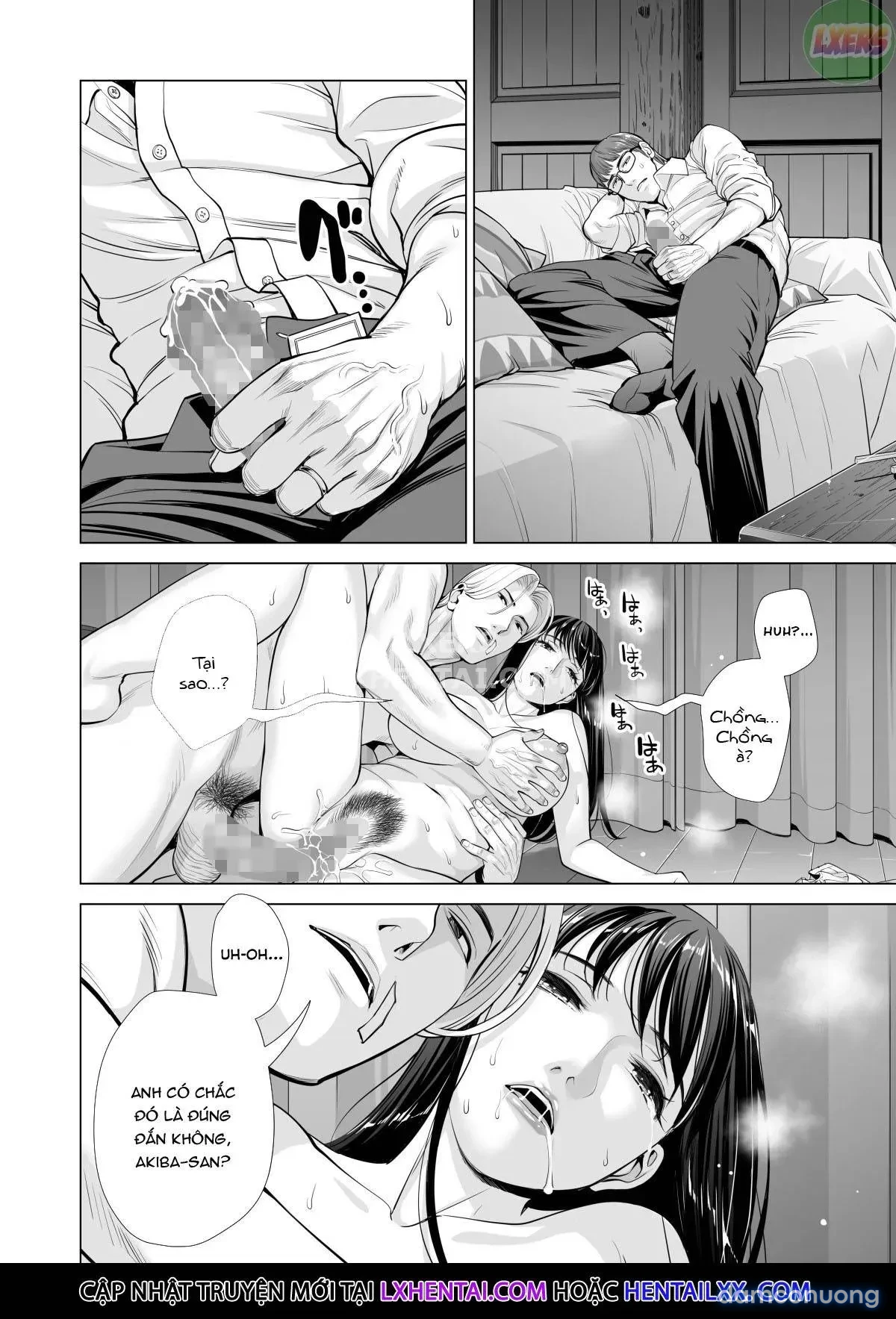 A Housewife Stolen By A Coworker Besides Her Blackout Drunk Husband [Tsukiyo No Midare Zake (Zenpen) Moonlit Intoxication; Tsukiyo No Midare Zake (Kouhen) Moonlit Intoxication] 