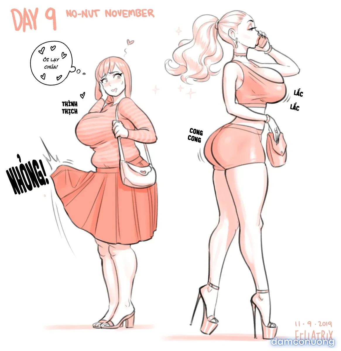 Sarah's No Nut November [Nhật Ký No Nut November của Sarah!] 