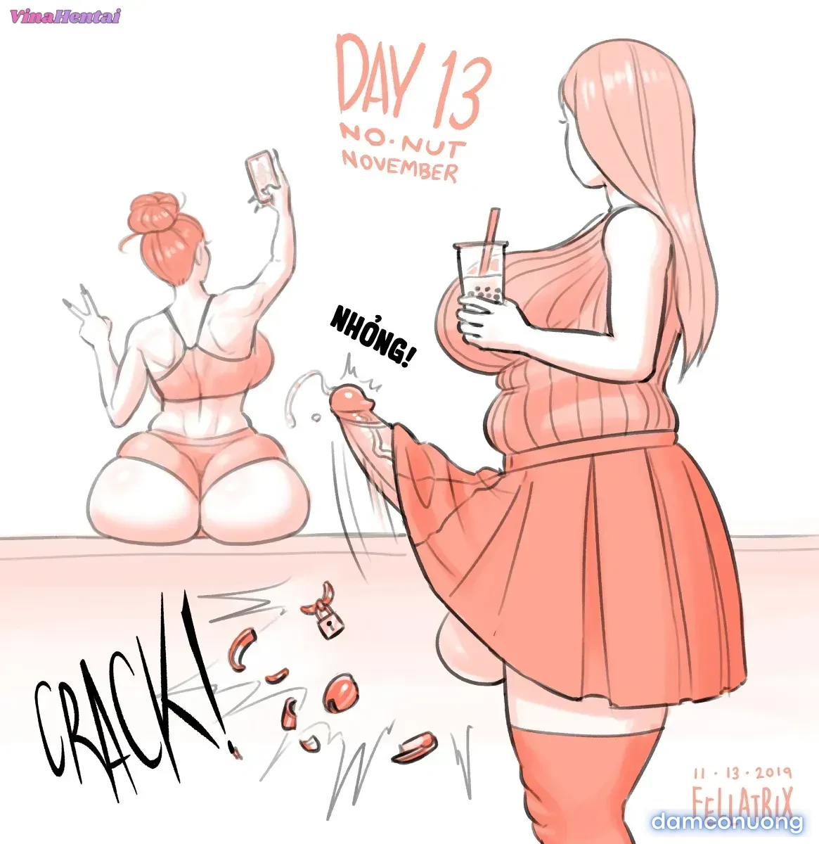 Sarah's No Nut November [Nhật Ký No Nut November của Sarah!] 