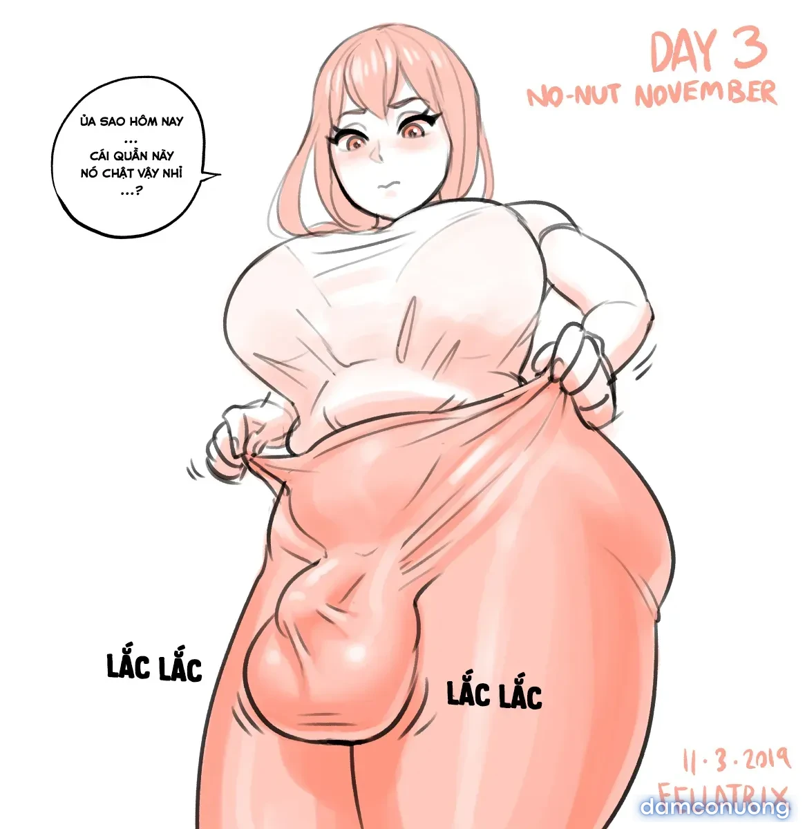 Sarah's No Nut November [Nhật Ký No Nut November của Sarah!] 
