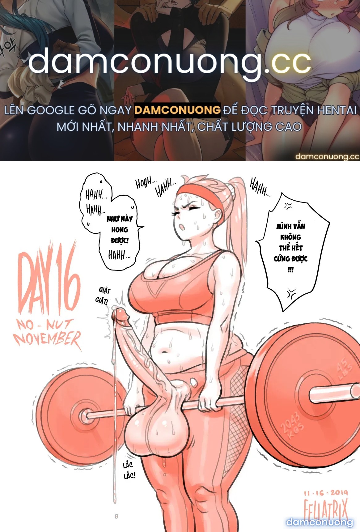 Sarah's No Nut November [Nhật Ký No Nut November của Sarah!] 