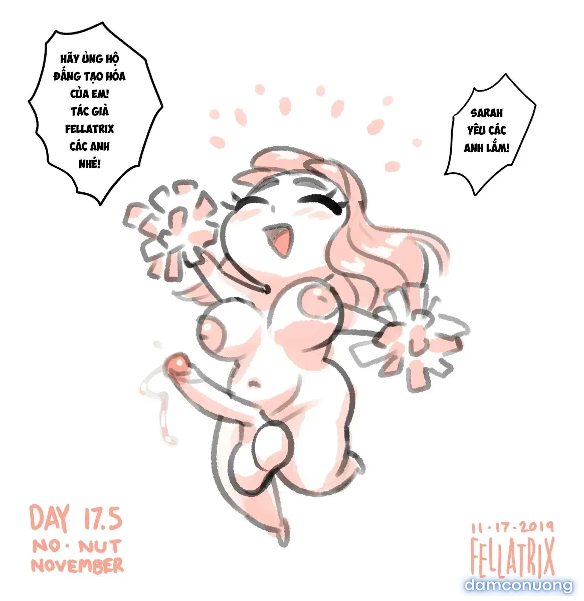Sarah's No Nut November [Nhật Ký No Nut November của Sarah!] 
