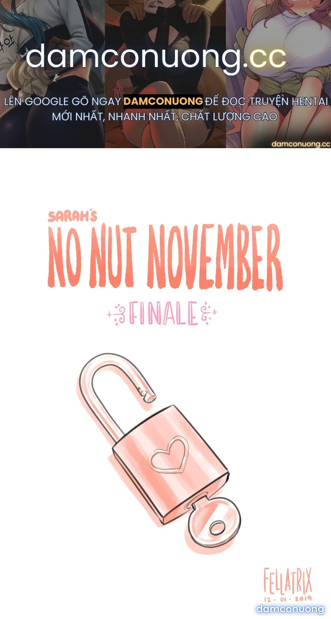 Sarah's No Nut November [Nhật Ký No Nut November của Sarah!] 