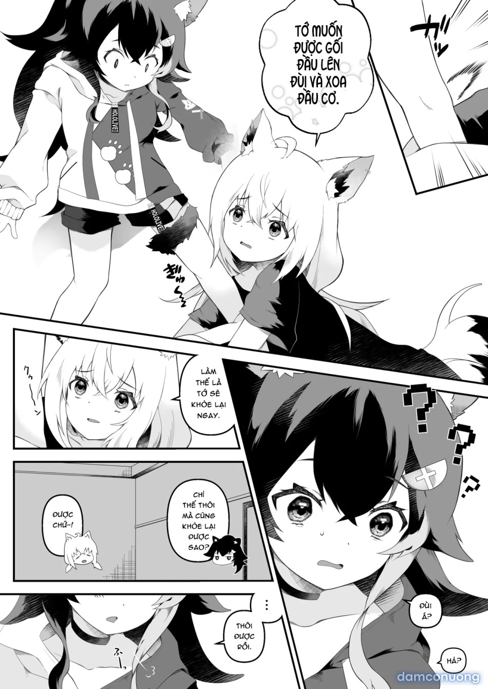 Fubu-chan muốn làm nũng với Miomama 