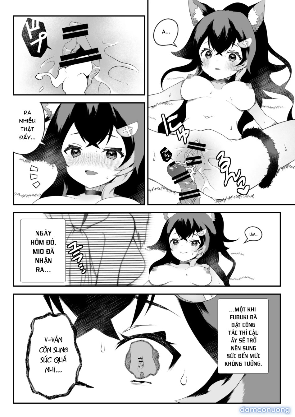 Fubu-chan muốn làm nũng với Miomama 