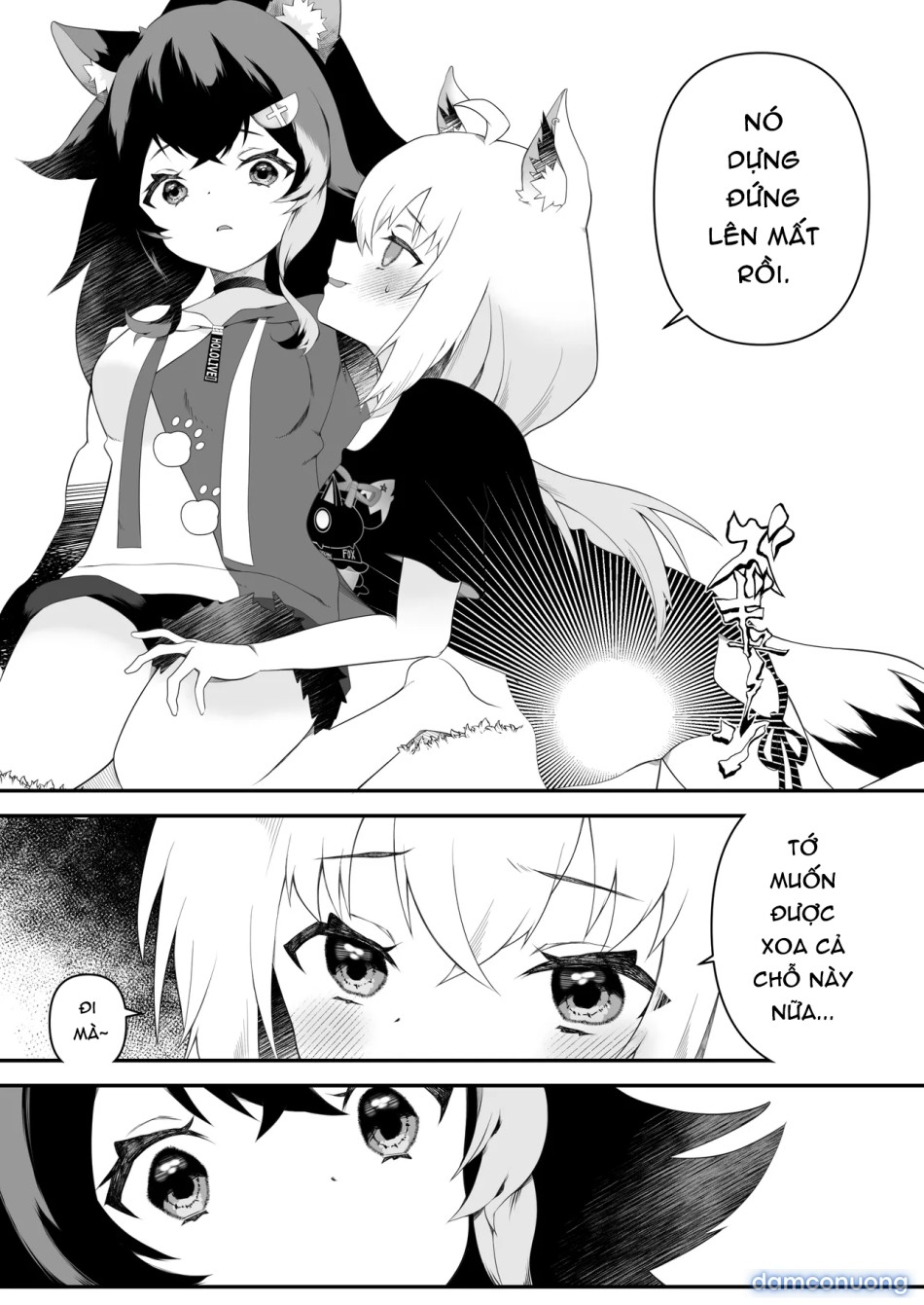 Fubu-chan muốn làm nũng với Miomama 