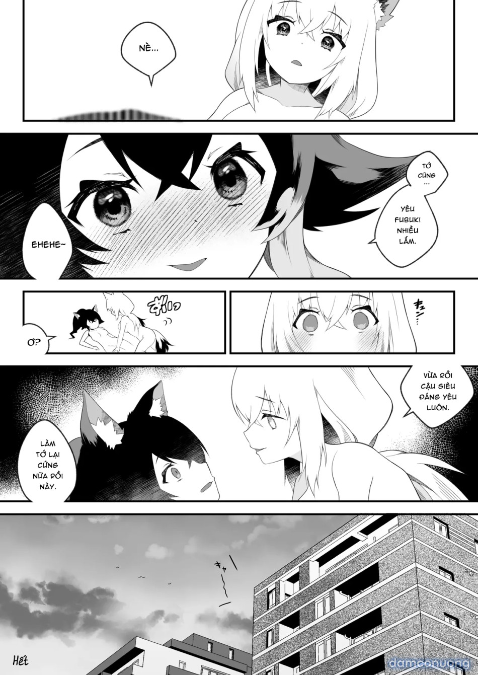 Fubu-chan muốn làm nũng với Miomama 