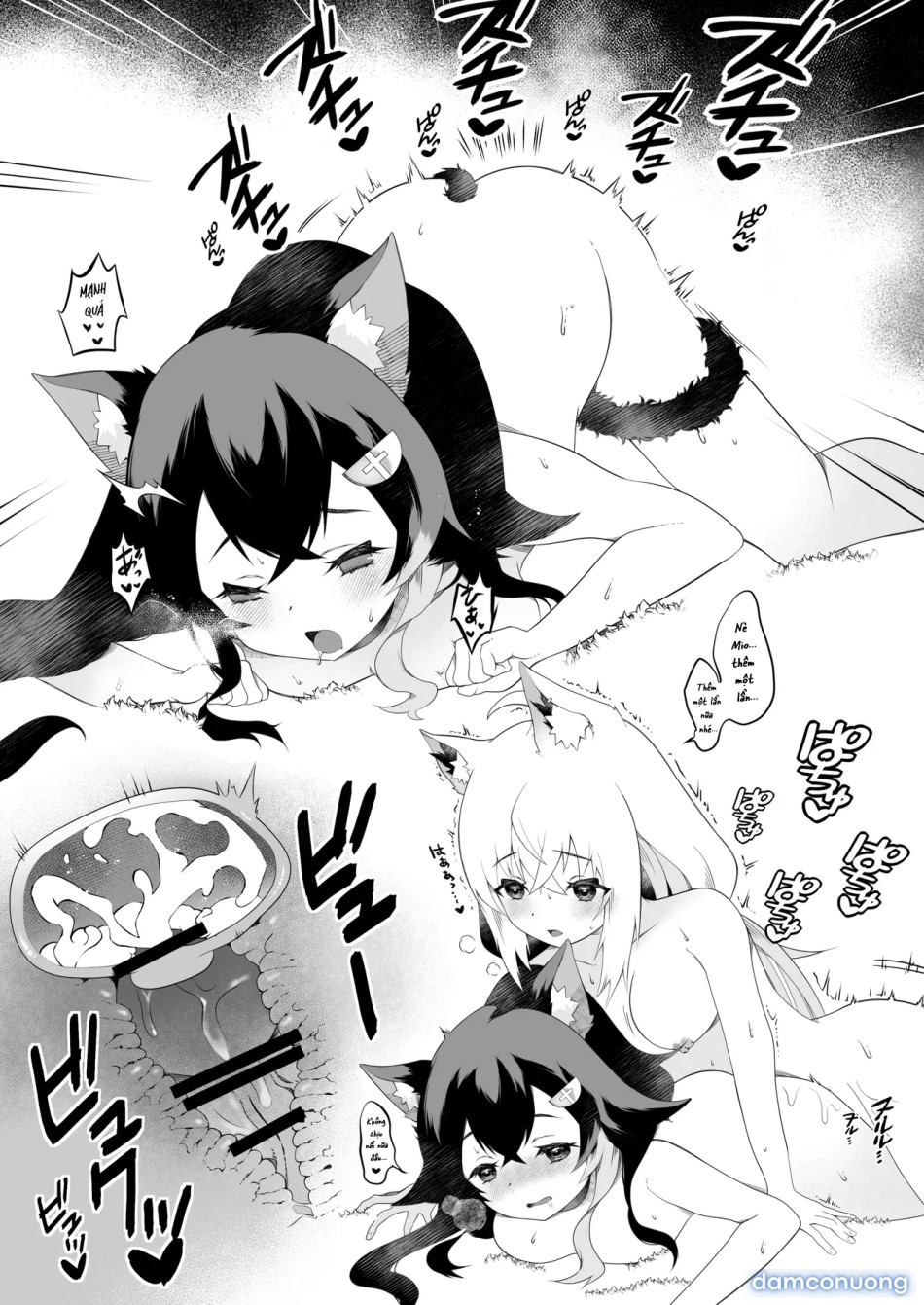 Fubu-chan muốn làm nũng với Miomama 