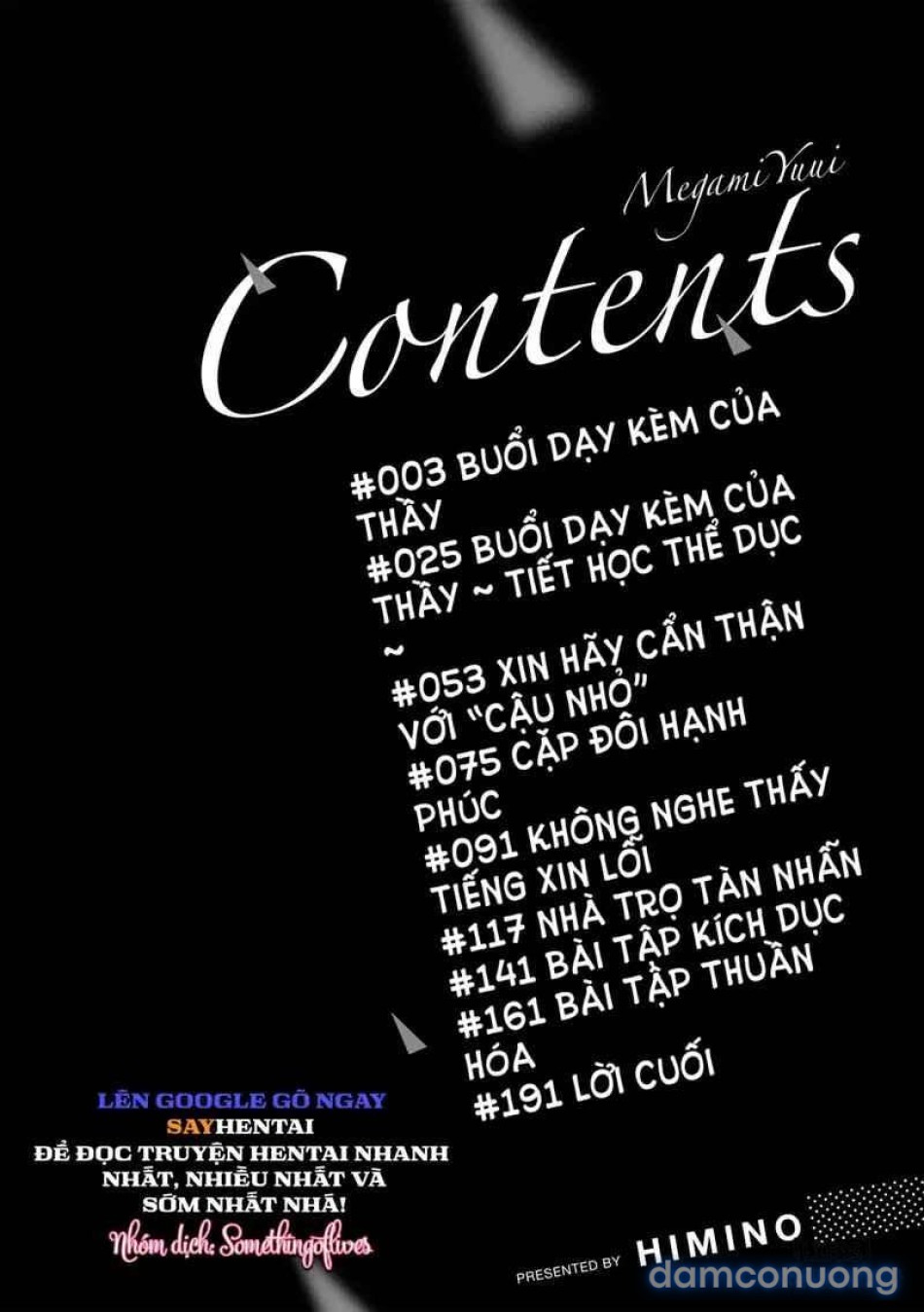 Buổi dạy kèm của thầy 