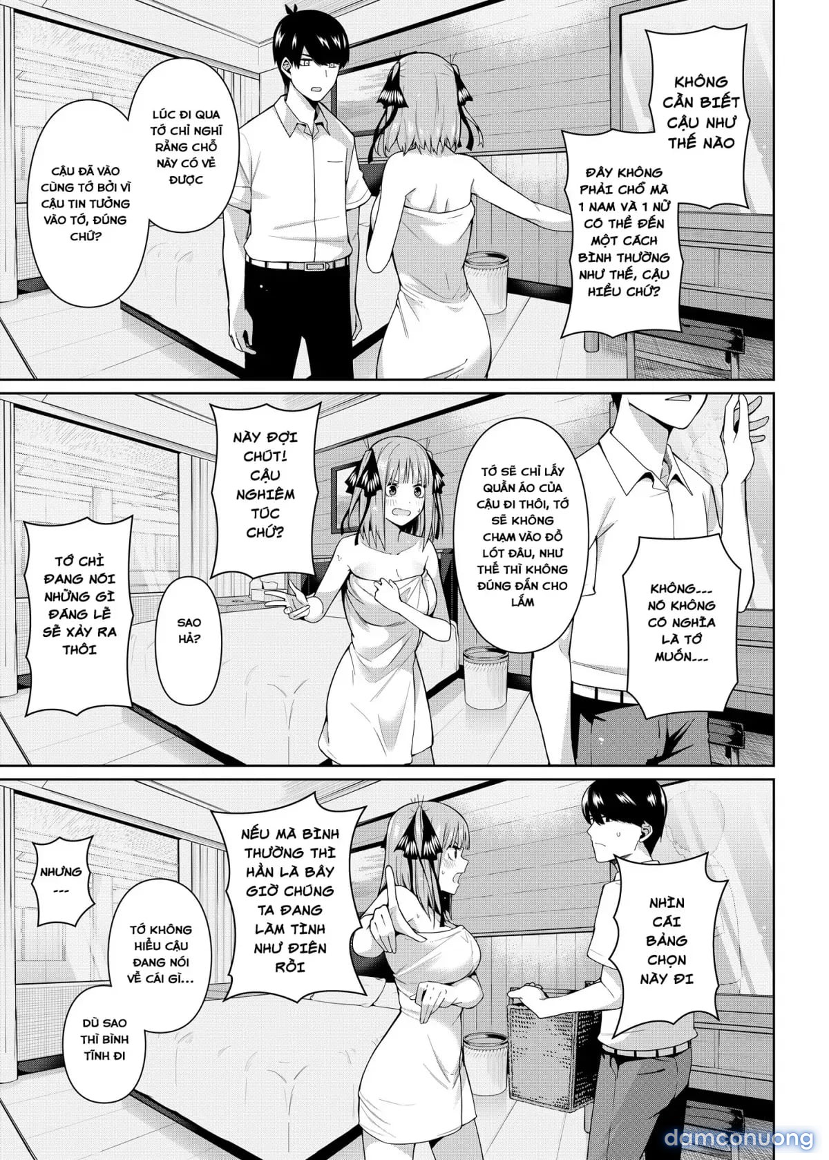 Nibun no Yuudou (Gotoubun no Hanayome) [Half Seduction] 