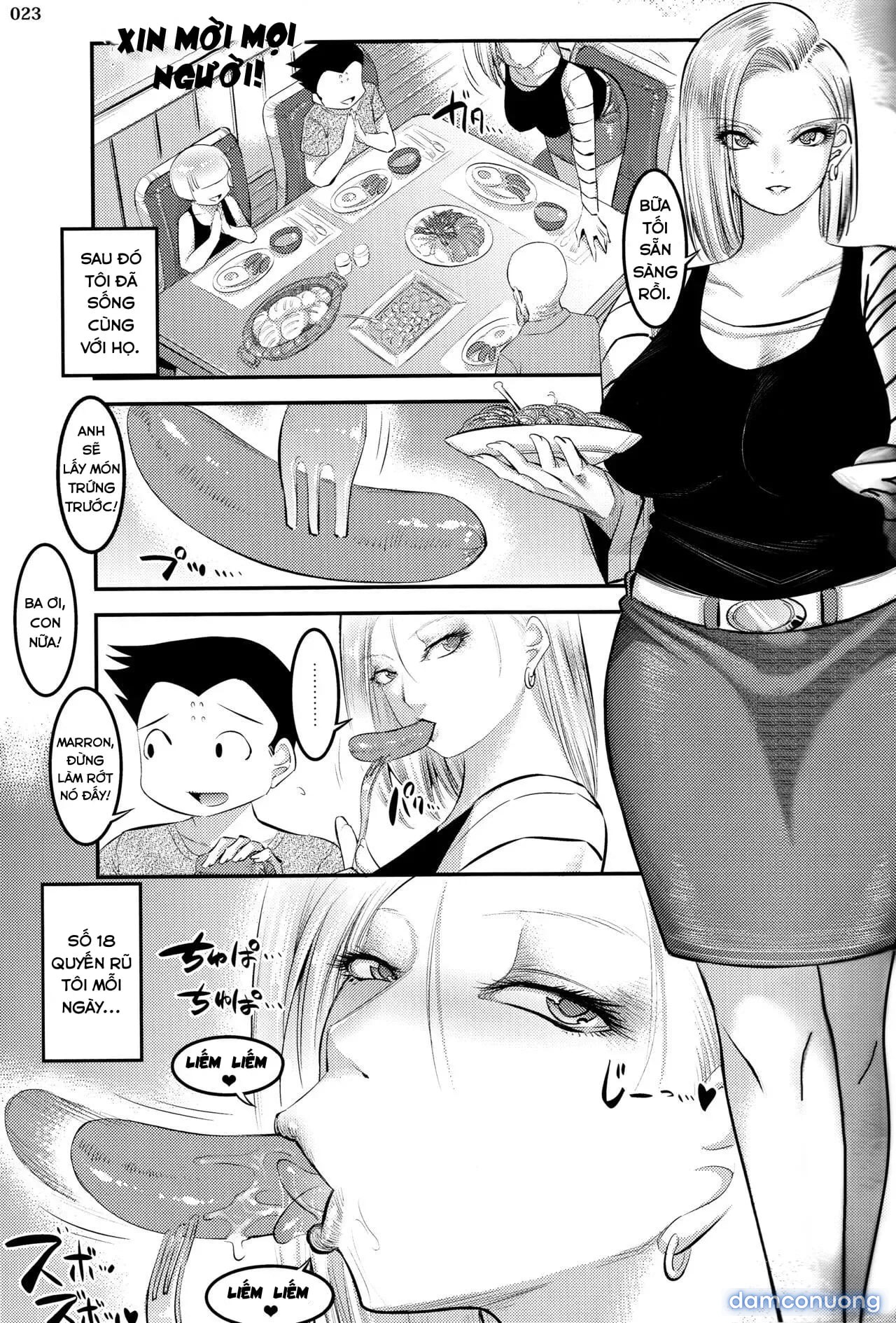 A Story About How Android 18 Squeezes Me Dry Everyday (Dragon Ball Z) [18号に毎日無理やりザーメン搾り取られる本 (ドラゴンボールZ)] 