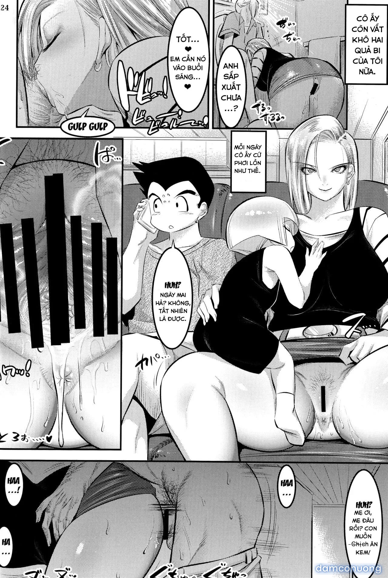 A Story About How Android 18 Squeezes Me Dry Everyday (Dragon Ball Z) [18号に毎日無理やりザーメン搾り取られる本 (ドラゴンボールZ)] 