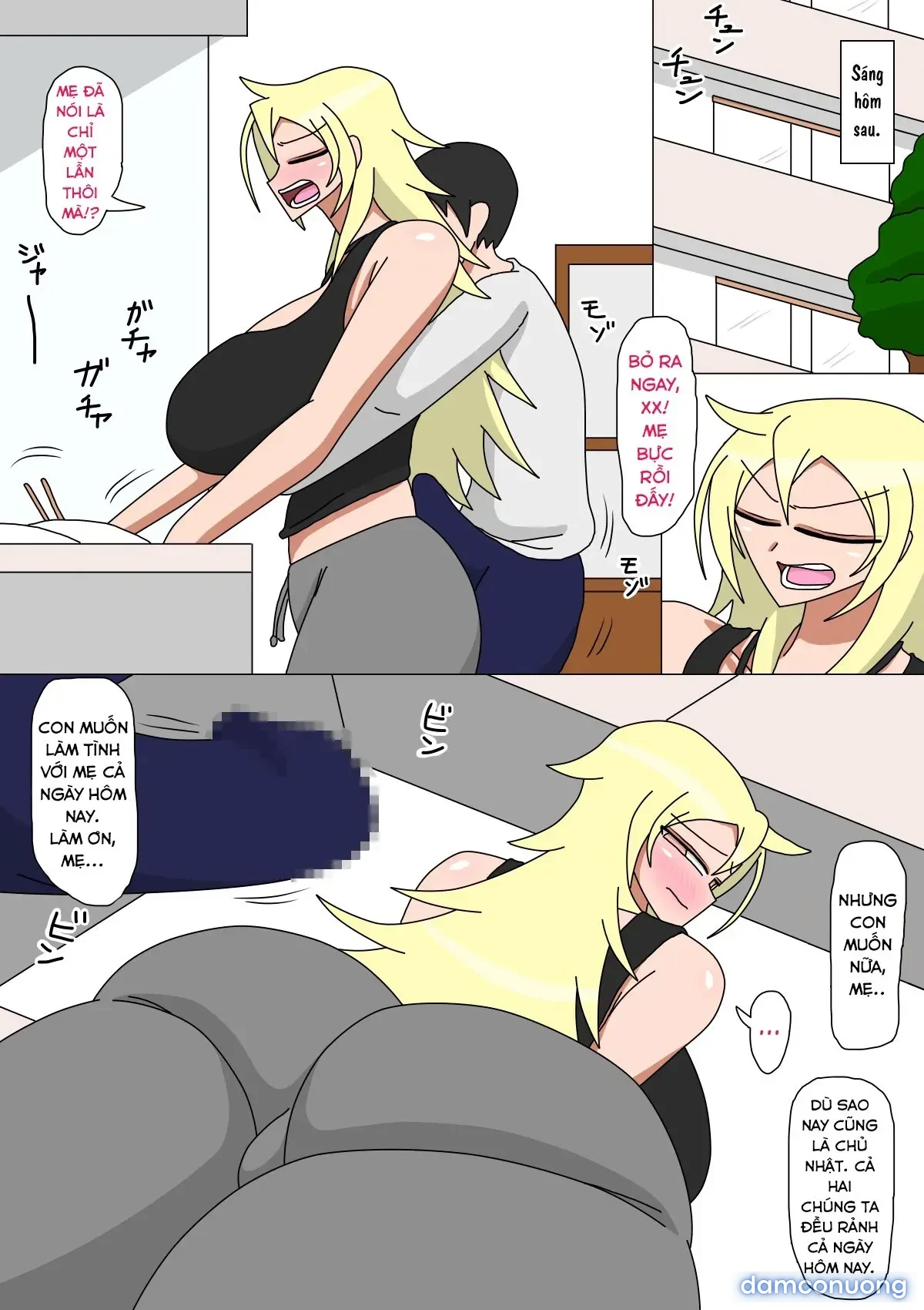 Sống cùng với bà mẹ của tôi! [Living With My Ex-Deliquent Mother; Motoyan Kaa-San To Futarikiri No Seikatsu] 