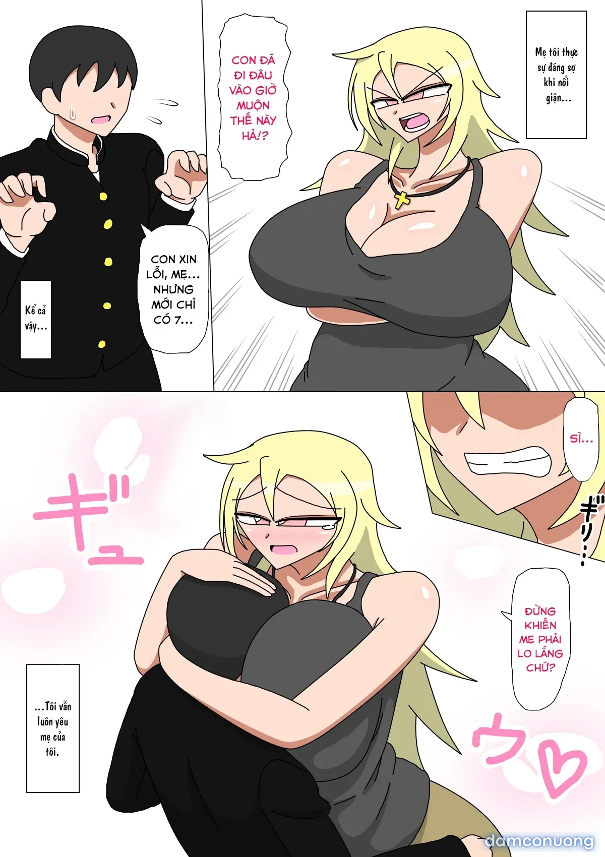 Sống cùng với bà mẹ của tôi! [Living With My Ex-Deliquent Mother; Motoyan Kaa-San To Futarikiri No Seikatsu] 