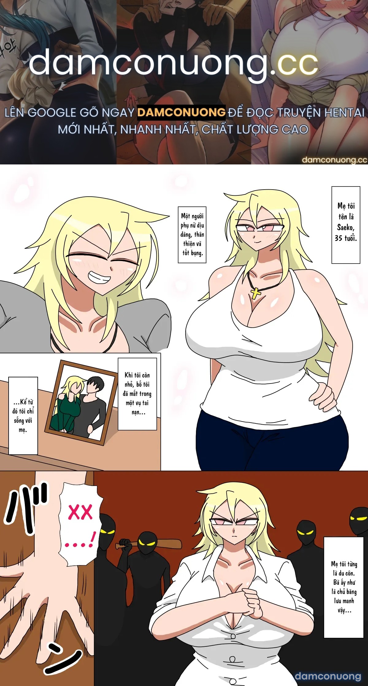 Sống cùng với bà mẹ của tôi! [Living With My Ex-Deliquent Mother; Motoyan Kaa-San To Futarikiri No Seikatsu] 