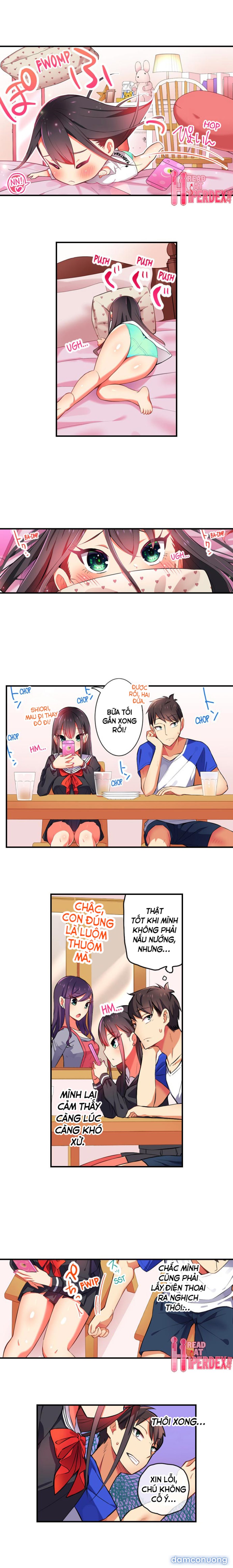 Chơi cháu gái tại bữa tiệc đồ ngủ! 