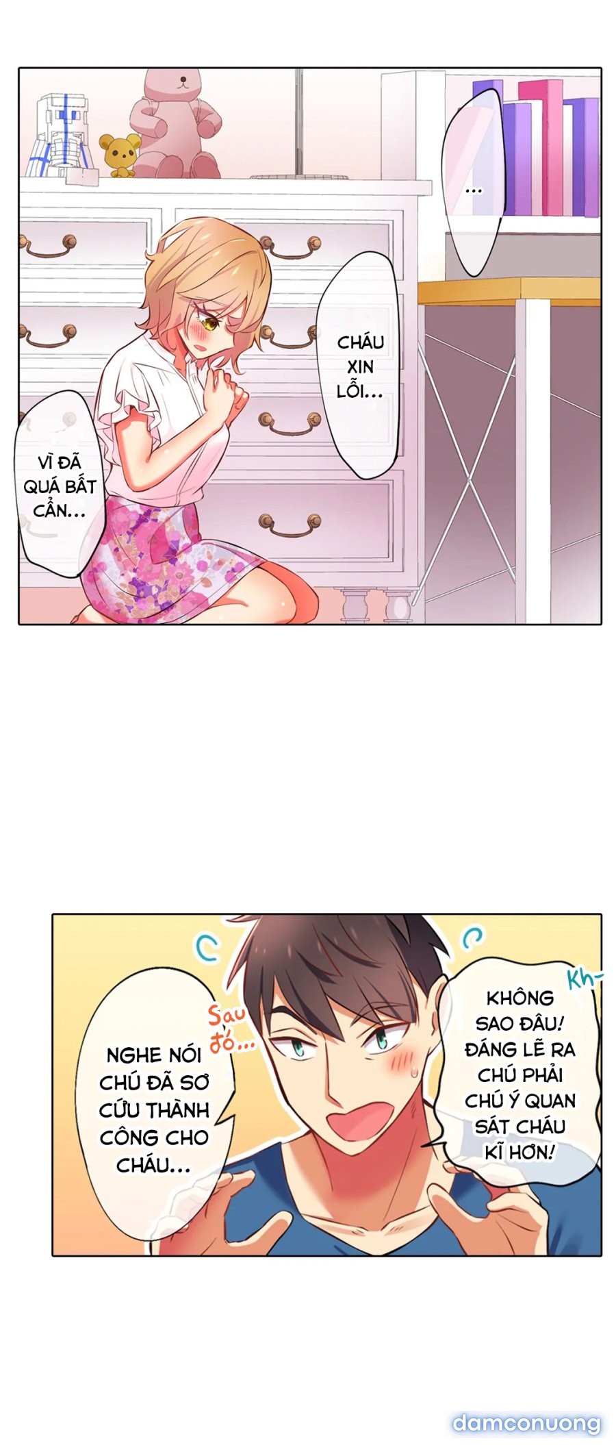 Chơi cháu gái tại bữa tiệc đồ ngủ! 