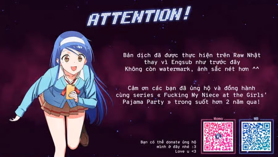 Chơi cháu gái tại bữa tiệc đồ ngủ! 