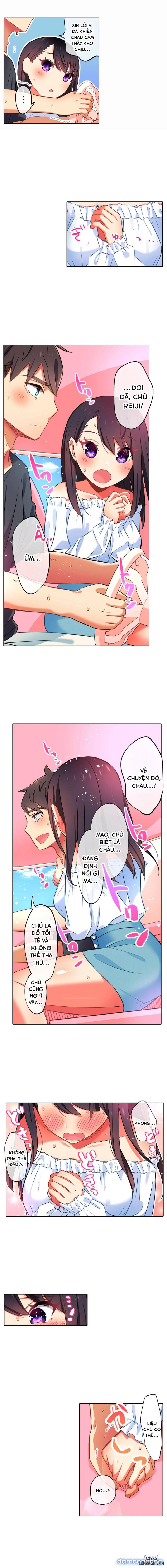Chơi cháu gái tại bữa tiệc đồ ngủ! 