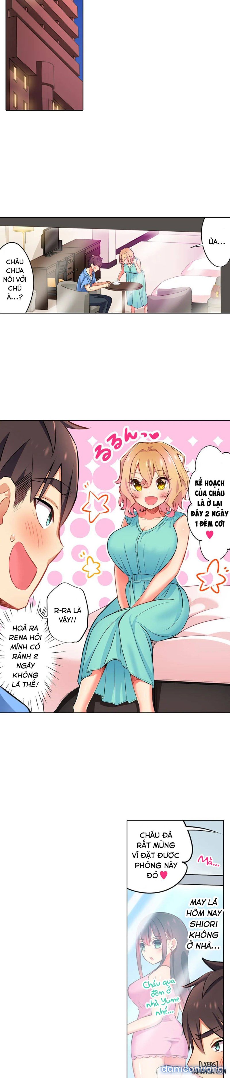 Chơi cháu gái tại bữa tiệc đồ ngủ! 