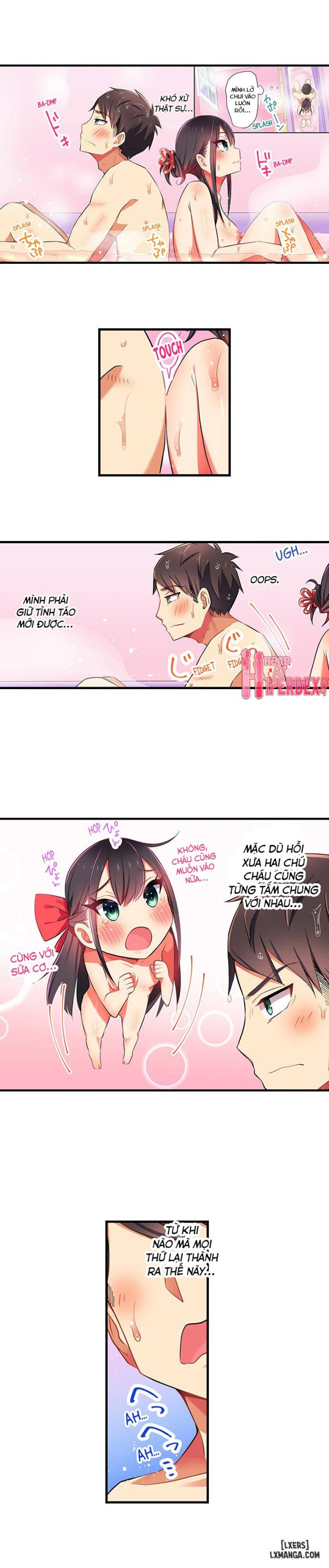 Chơi cháu gái tại bữa tiệc đồ ngủ! 