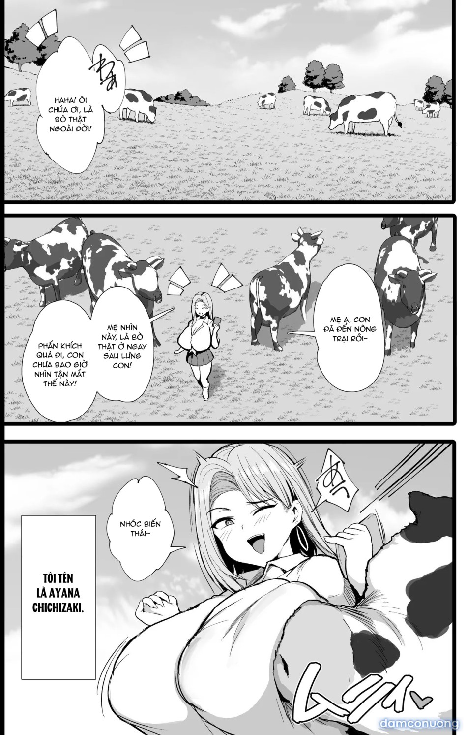 First Mating 'n Milking Experience 