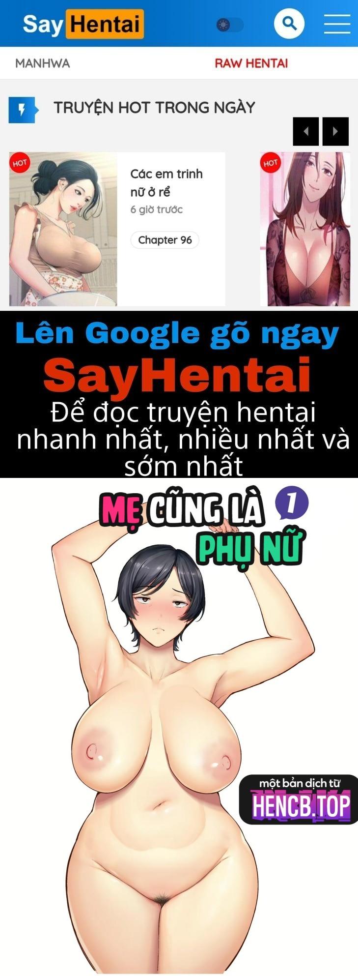 Mẹ cũng là phụ nữ [Kaa-san Datte Onna Nandayo!; Mothers Are Women Too!] 