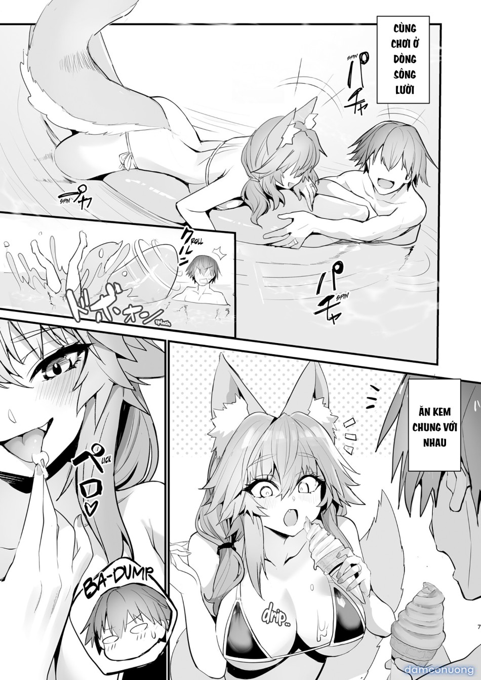 Buổi hẹn hò ở hồ bơi giữa mùa hè với Tamamo-chan 